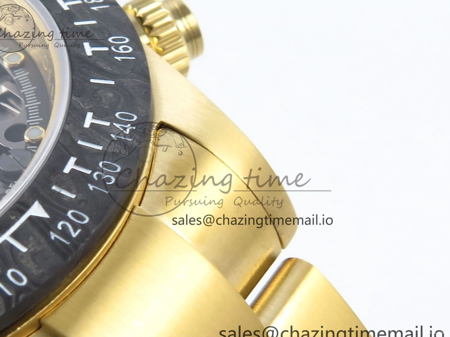 0409 Daytona Artisans Skeleton YG ADGF Best Edition Skeleton Dial on YG Oyster Bracelet SA FlexibleFit 754